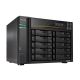 6. NAS Asustor AS6810T; Tower; 10x (3.5" SATA HDD/ 2.5" SSD); AMD Ryzen Embedded V3C14; 16G ECC DDR5 SODIMM (max. 64GB), 2x 10GbE, 2x 5GbE, 4x M.2 2280 NVMe PCIe 4.0, 2x USB4, 2x USB 3.2 Gen, 1x optional 10 GbE card