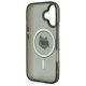 7. Etui Karl Lagerfeld IML Metal Choupette Head MagSafe na iPhone 16 - czarne