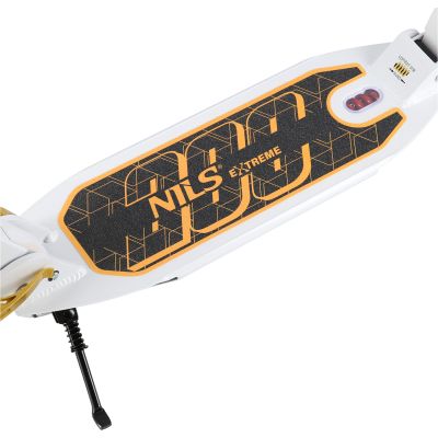 9. HM209T WHITE-GOLD HULAJNOGA Z HAMULCEM TARCZOWYM  NILS EXTREME