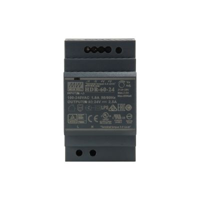 3. LevelOne POW-2421 moduł zasilaczy 60 W Czarny
