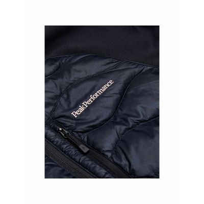 3. Kurtka damska puchowa Peak Performance W Helium Down Hybrid Jack kolor czarny