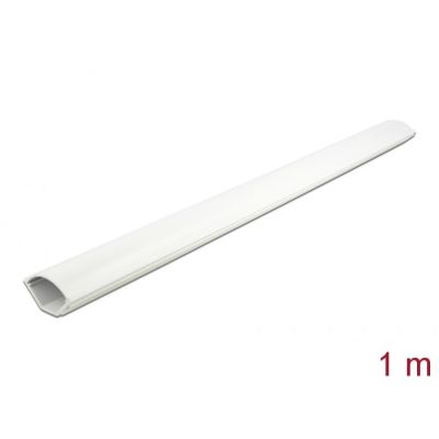 2. DeLOCK Korytko kablowe, kątowe 43 x 23 mm - długość 1 m białe