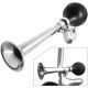 8. TRĄBKA KLAKSON ROWEROWY CHROM 21CM DUNLOP