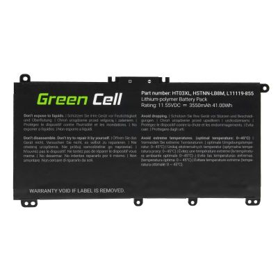 4. GREEN CELL BATERIA HP163 HT03XL DO HP 240 G7 245 G7 250 G7 255 G7, HP 14 15 17, HP PAVILION 14 15 3400MAH 11.4V