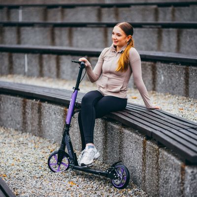 5. HM124T VIOLET HULAJNOGA Z HAMULCEM TARCZOWYM NILS EXTREME