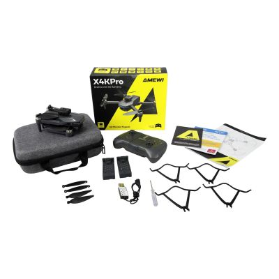 3. Amewi X4KPro 4 wirn. Quadcopter 3840 x 2160 px 1500 mAh Szary