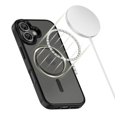 2. Etui Tech-Protect MagMat MagSafe na iPhone 17 - czarny mat