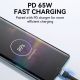 7. Kabel Wozinsky WNBCC2 USB-C / USB-C PD 65W 2 m - czarny