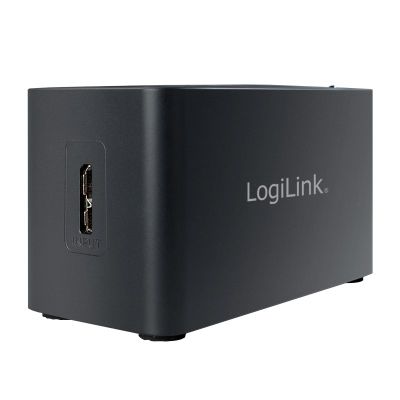 3. LogiLink CR0042 stacja dokująca Przewodowa USB 3.2 Gen 1 (3.1 Gen 1) Type-A Czarny