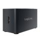 3. LogiLink CR0042 stacja dokująca Przewodowa USB 3.2 Gen 1 (3.1 Gen 1) Type-A Czarny