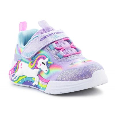 2. Buty Skechers S-Lights Girl's Unicorn Chaser Jr 302298N-LVMT