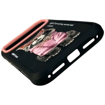 2. Etui Nimmy Glasses Cool Cat na iPhone 17 Pro Max - czarne