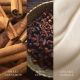 6. Świeca mała CINNAMON CHAI WOODWICK