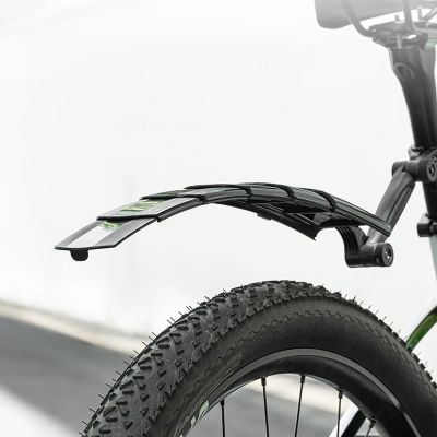 6. Zestaw błotników rowerowych Rockbros FK-810 składane teleskopowe - czarny