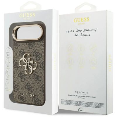 8. Etui Guess 4G Big 4G Classic Logo na iPhone Air - brązowo-złote