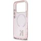 7. Etui Karl Lagerfeld IML K Head na iPhone 18 Pro Max / 17 Pro Max - różowe