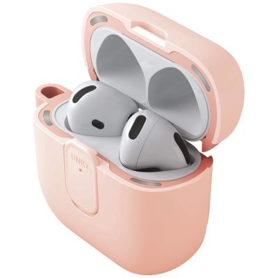 2. Etui UNIQ Clyde Lock Case do AirPods 4 - różowe
