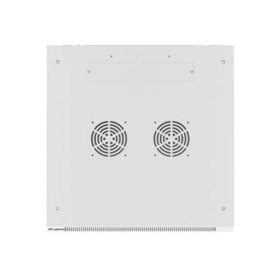 6. Szafa rack Lanberg WF01-6615-10S (15U; 769mm / 600mm / 600 mm; wisząca; Szklane; 19''; kolor szary)