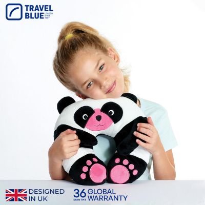6. TRAVEL BLUE PODUSZKA PODRÓŻNA DZIECĘCA PANDA CHI CHI