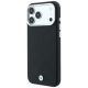 2. Etui BMW Sign Deboss Quilted Metal Logo MagSafe na iPhone 18 Pro / 17 Pro - czarne