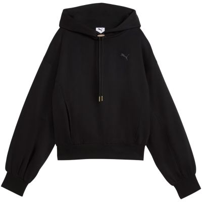 2. Bluza damska Puma Her Relaxed Hoodie czarna 694027 01