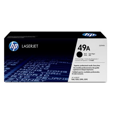 7. HP 49A oryginalny wkład z czarnym tonerem LaserJet