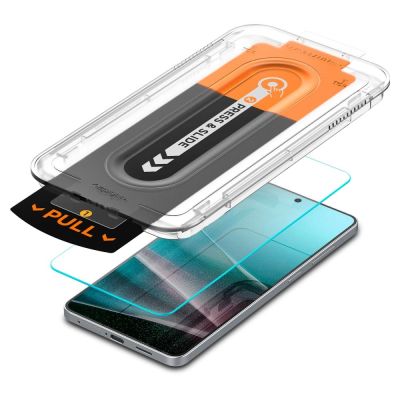 5. Szkło hartowane Spigen Glas.TR ”Ez Fit” Pro na Samsung Galaxy S25 Edge