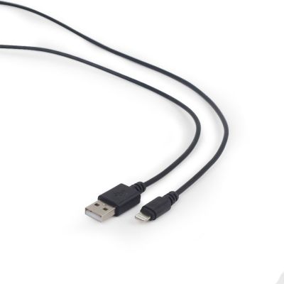 2. Kabel GEMBIRD CC-USB2-AMLM-1M (USB 2.0 M - Lightning M; 1m; kolor czarny)