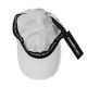 5. Czapka z daszkiem Karl Lagerfeld Paris Choupette Strapback Biała - L5WH7944 wht