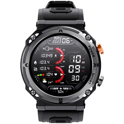 3. Smartwatch VELTORI VT130-1 Czarny Pasek Silikonowy