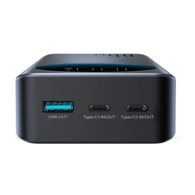 2. Powerbank Joyroom JR-PBF05 Pro 30000mAh 65W z wyświetlaczem cyfrowym 2x USB-C 1x USB-A - czarny