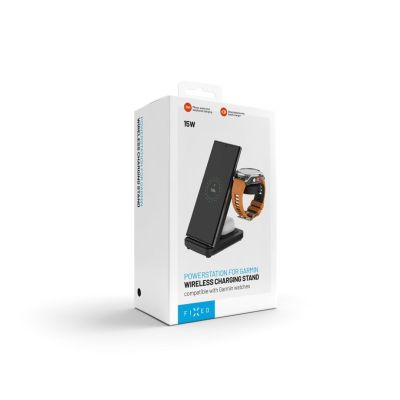 5. FIXED FIXPOS-GA-BK ładowarka do urządzeń przenośnych Smartwatch, Smartfon, Słuchawki Czarny USB Bezprzewodowe ładowanie Szybkie ładowanie Wewnętrzna