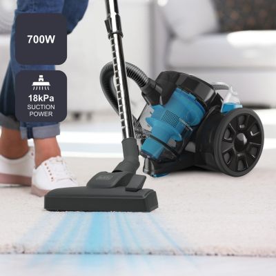 17. Odkurzacz bezworkowy Black+Decker BXVML701E