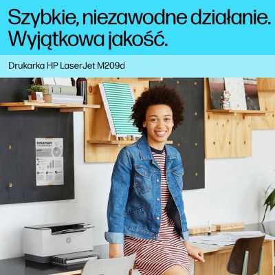 10. DRUKARKA HP LaserJet M209d