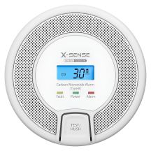 X-Sense CO03D-W detektor dymu Detektor tlenku węgla Interconnectable Bezprzewodowy