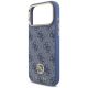 6. Etui Guess 4G Strass Logo MagSafe na iPhone 18 Pro Max / 17 Pro Max - niebieskie