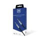 6. Kabel 3mk AUX minijack 3,5 mm / AUX minijack 3,5 mm