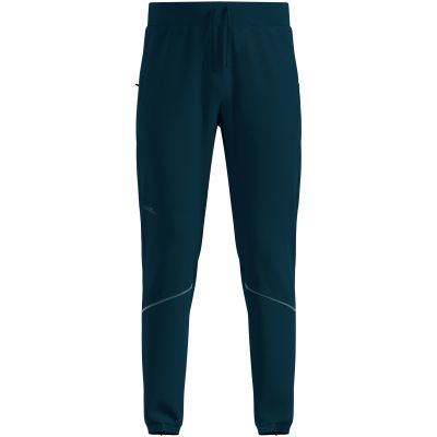 2. Spodnie przeciwwiatrowe męskie Odlo ZEROWEIGHT PRO WINDPROOF WARM Pants regular length zielone
