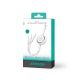 2. Kabel Joyroom Colorful Series S-A40 zwijany 3w1 USB-A - USB-C / Lightning / micro USB 1m - biały
