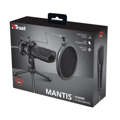 5. Mikrofon TRUST GXT 232 Mantis Streaming Black