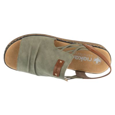 3. Rieker Sandals 62962-52 Szare 36