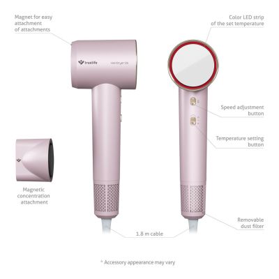7. Suszarka do włosów TrueLife HairDryer D6