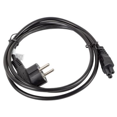 4. LANBERG KABEL ZASILAJĄCY DO LAPTOPA CEE 7/7 -> C5, 1.8M (MIKI/KONICZYNKA)