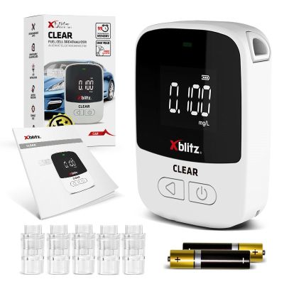 5. XBLITZ CLEAR- Alkomat elektrochemiczny