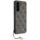 3. Etui Guess 4G Charms Collection na Samsung Galaxy A56 - brązowe