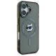 4. Etui Karl Lagerfeld IML Metal Choupette Head MagSafe na iPhone 16 - czarne