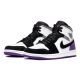 4. Buty do koszykówki Air Jordan 1 Mid SE Varsity Purple - 852542-105