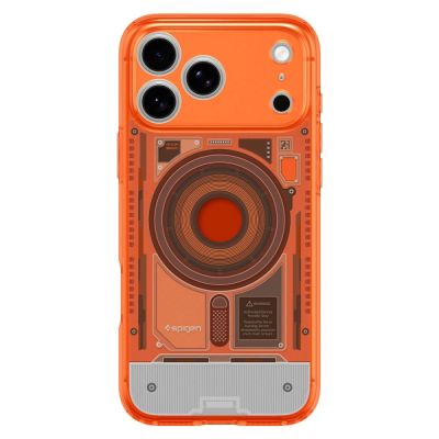 3. Etui Spigen Ultra Hybrid MagSafe na iPhone 18 Pro Max / 17 Pro Max - pomarańczowe