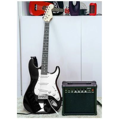 NN EG SET BK zestaw gitarowy gitara elektryczna