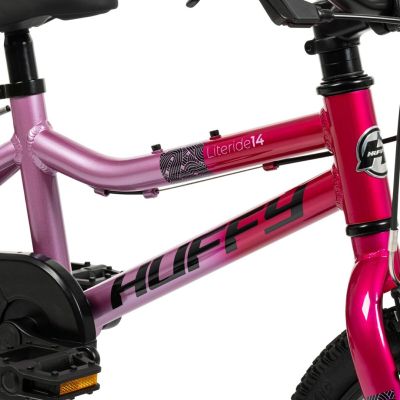 8. Rower dziecięcy Huffy Literide Alu 14" różowy (24215W)